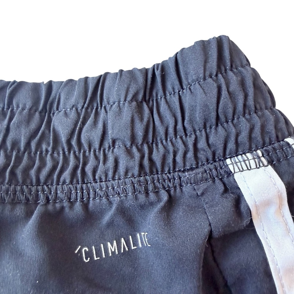 Adidas Climalite Pacer Shorts Womens S Black Run Gym Athletic 3 Stripe Light - Picture 4 of 6